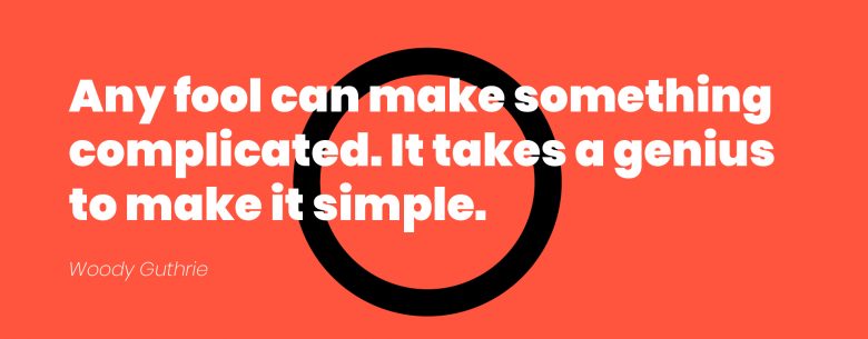 Quote simplicity