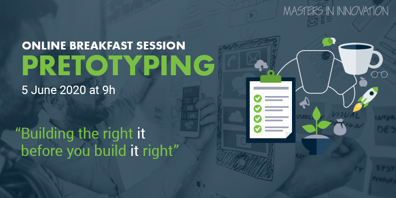Visual breakfast session on pretotyping