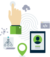 Verhaert - Markets - Smart city home mobility - Icon for dark background Icon - Smart City, Home & Mobility